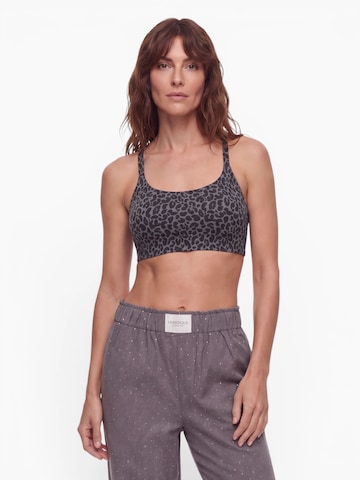 Bustino Reggiseno di VERSTIQUE in grigio: frontale