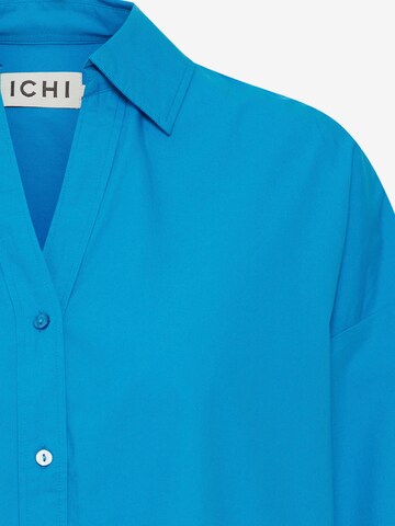 ICHI Bluse 'ESTAMA' in Blau