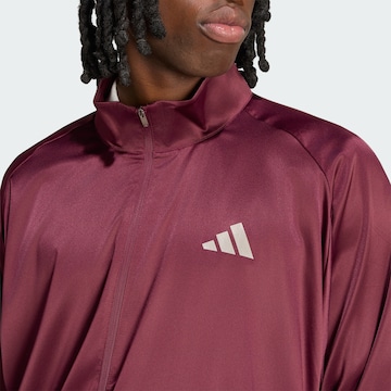 ADIDAS PERFORMANCE - Casaco deportivo em vermelho