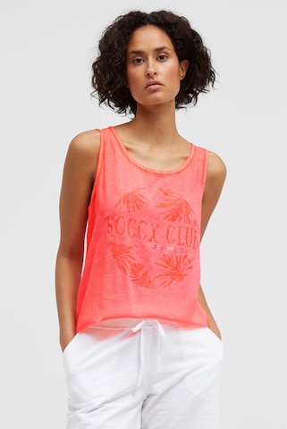 Soccx Top in Orange: Vorderseite