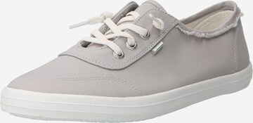 Baskets basses TOM TAILOR en gris : devant