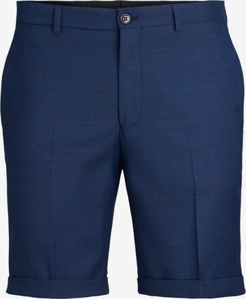 JACK & JONES Regular Pleated Pants in Blue: front