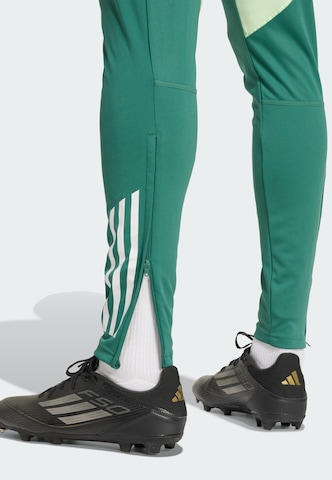 ADIDAS PERFORMANCE Slimfit Sportbroek 'Tiro 25 Competition' in Groen