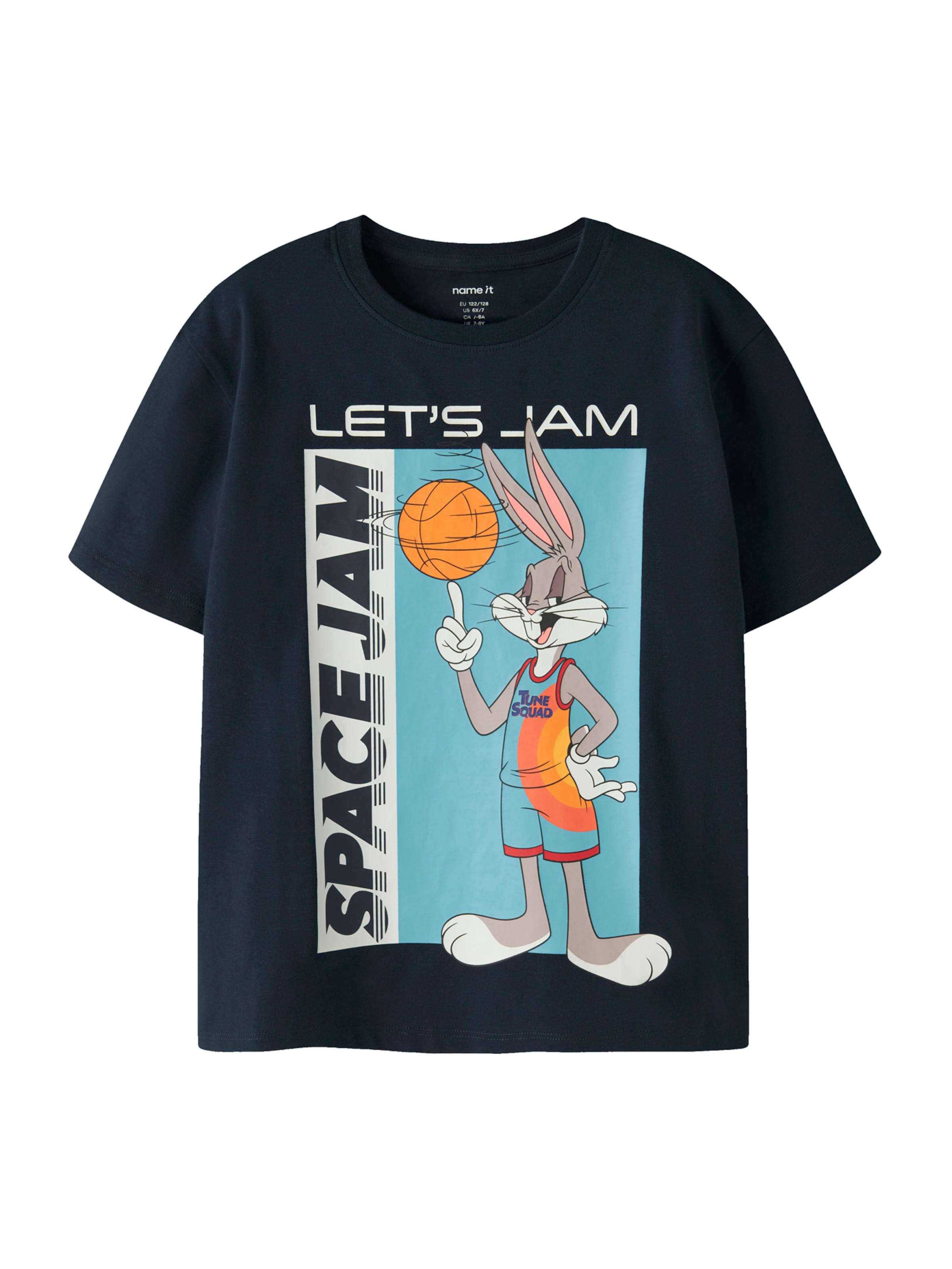 NAME IT Tričko 'NKMFLY SPACEJAM' - Modrá: predná strana