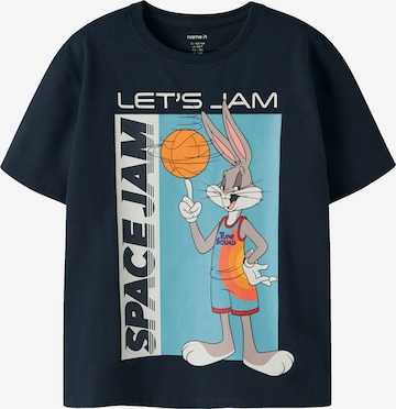 NAME IT Tričko 'NKMFLY SPACEJAM' - Modrá: predná strana