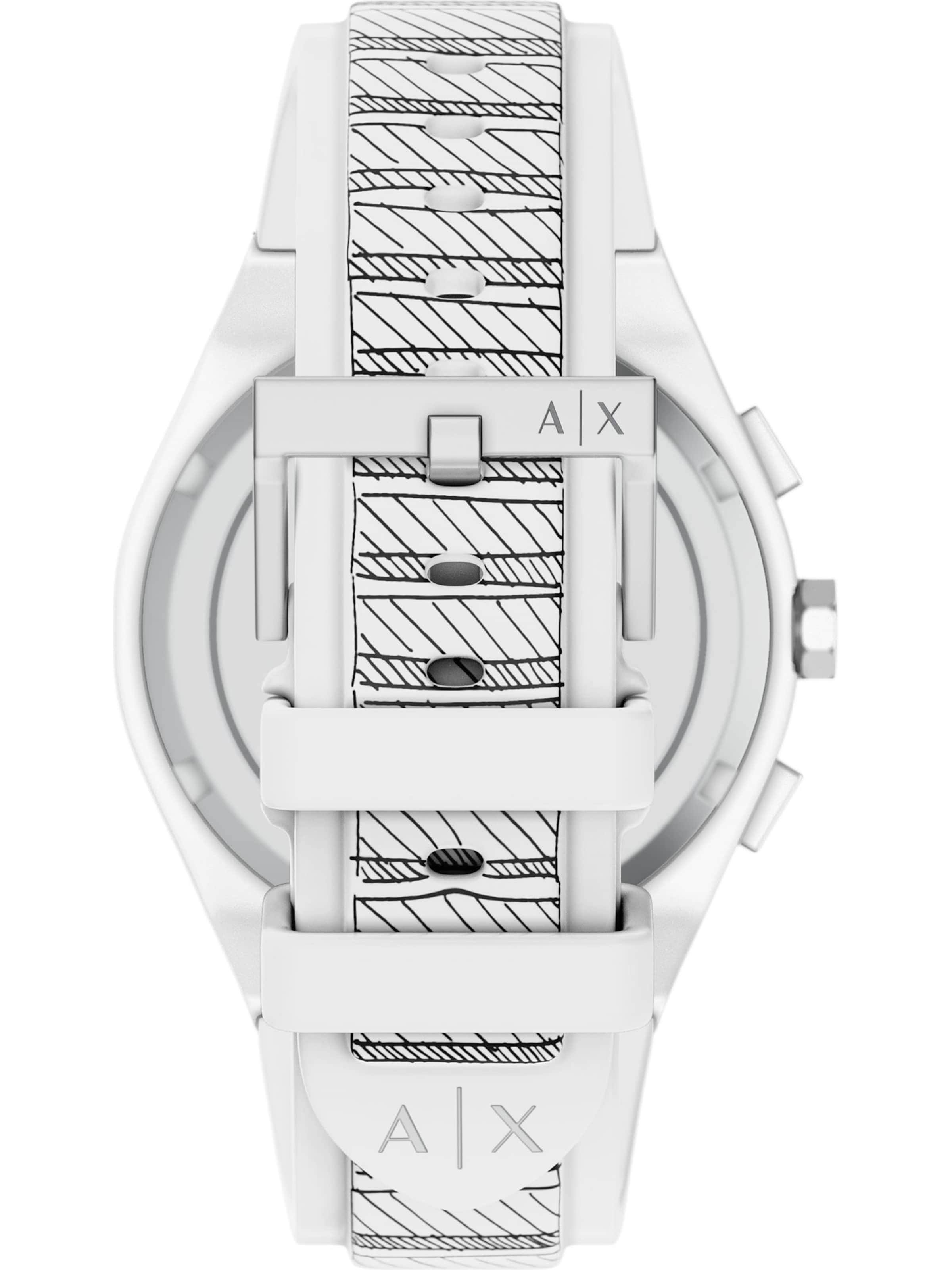 ARMANI EXCHANGE Uhr in Weiß