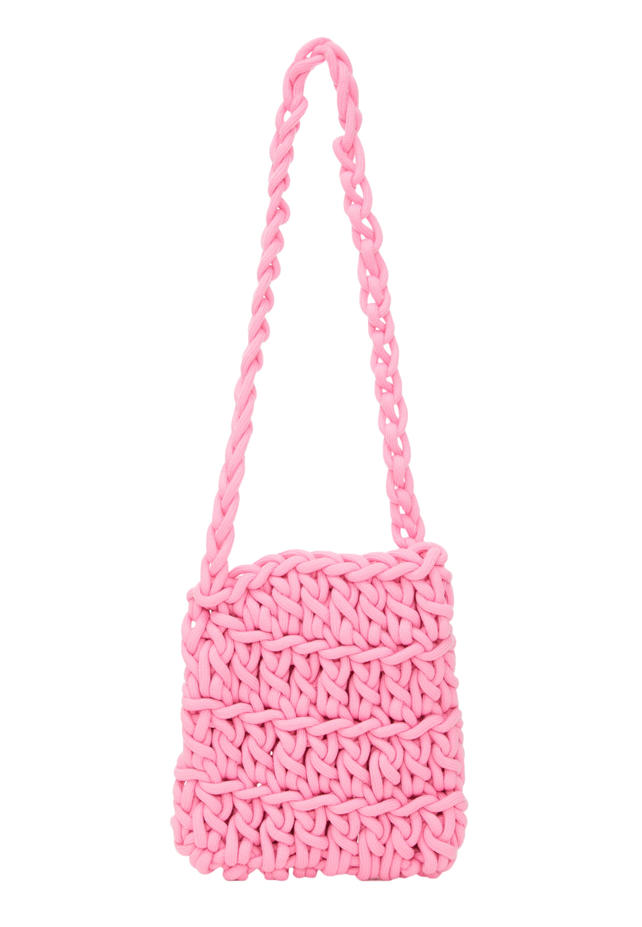 Sac bandoulière FELIPA en rose : devant