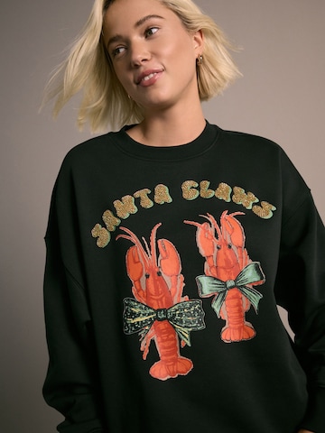 Felpa 'Santa Hummer' di Next in nero