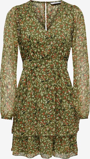 ONLY Vestido de verão 'Adele' em oliveira / verde escuro / vermelho cereja, Vista do produto