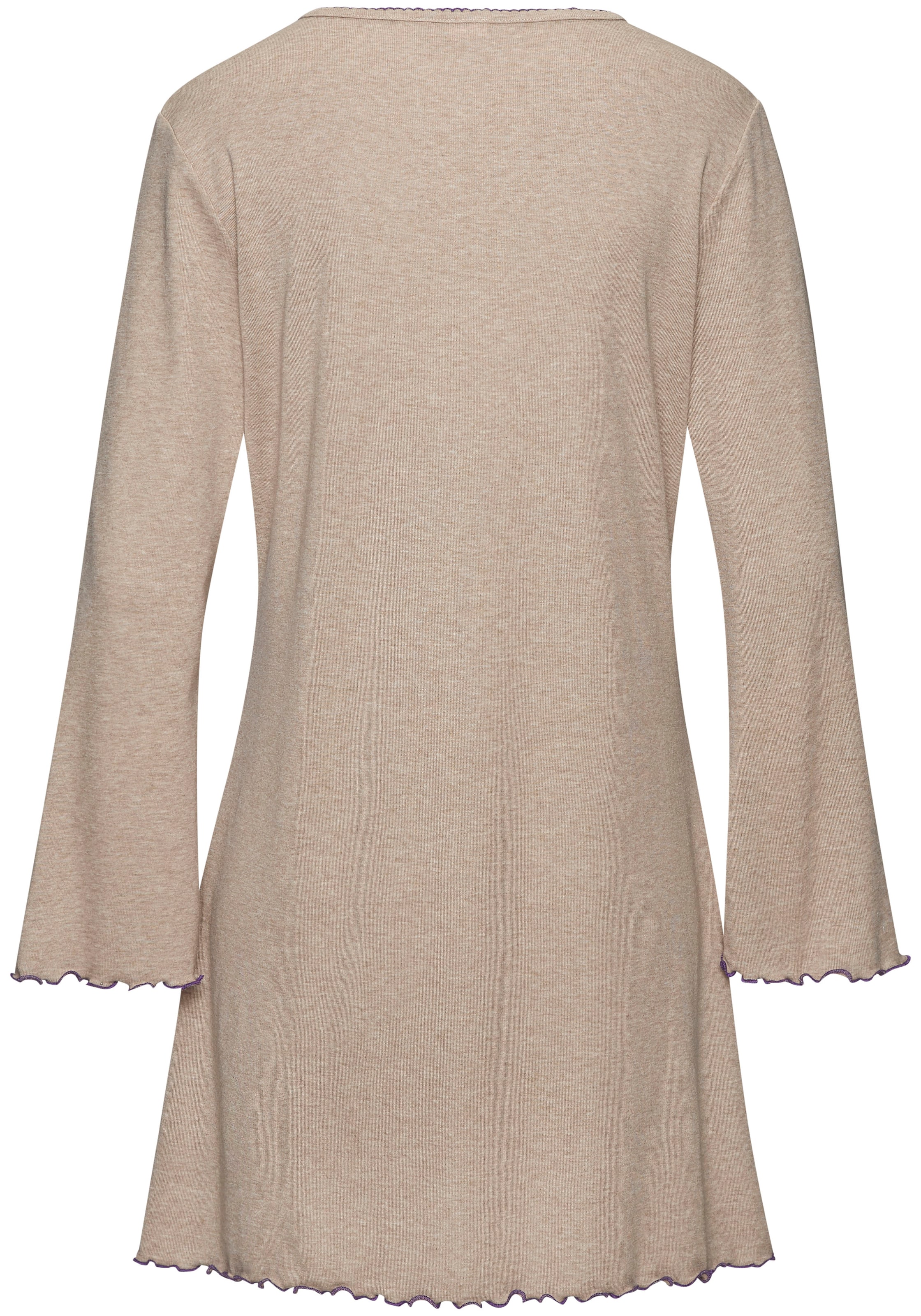 s.Oliver Koszula nocna w kolorze brązowy