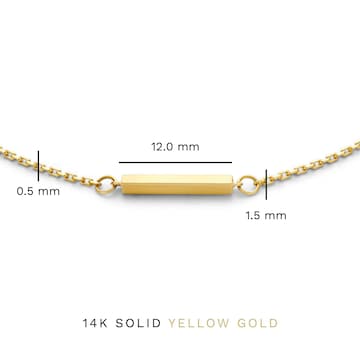 Isabel Bernard Bracelet in Gold