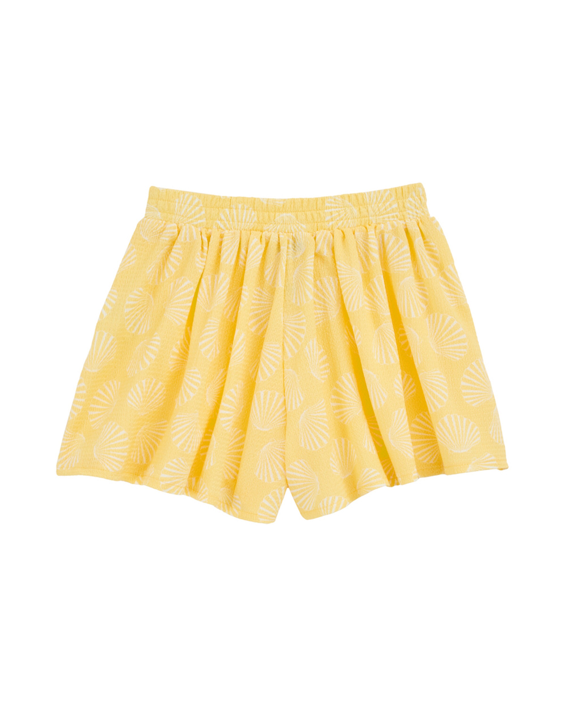 WE Fashion - Regular Calças em amarelo