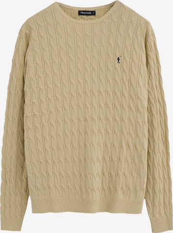 Polo Club Pullover in Beige: Vorderseite