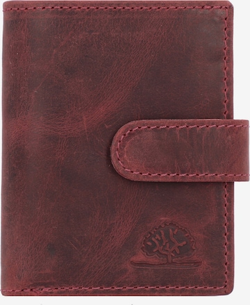 GREENBURRY Wallet in Red: front