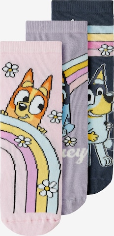 mėlyna NAME IT Kojinės 'NMFJENSIA BLUEY': priekis