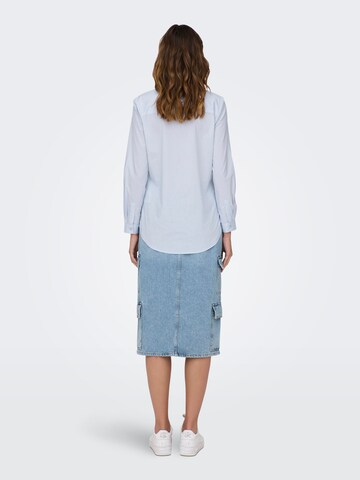 JDY Bluse 'JDYMio' in Blau
