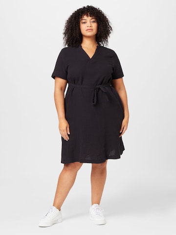 ONLY Carmakoma Dress 'THEIS' in Black: front