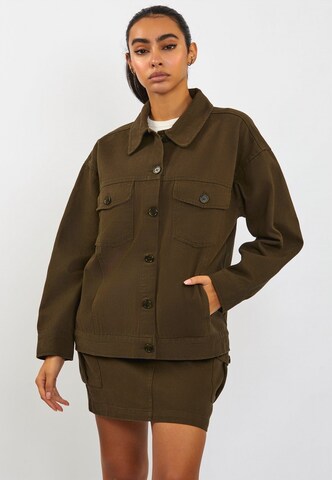 FRESHLIONS Between-season jacket 'Jenna' in Green: front
