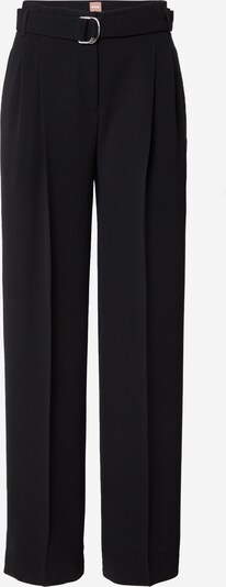 BOSS Kalhoty se sklady v pase 'Tapiana' - černá, Produkt