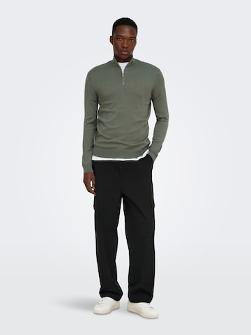 Only & Sons Trui 'ONSWyler' in Grijs