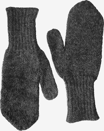 Posh Gear Fäustlinge 'Pugnoguanti' in Grau: Vorderseite