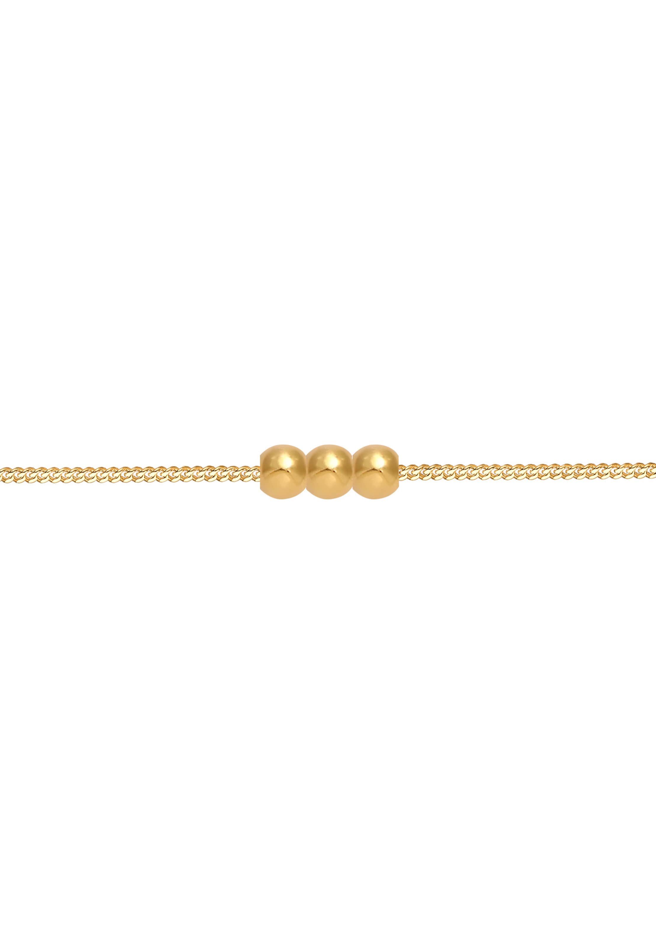 ELLI Halskette Choker, Geo, Kugel in Gold