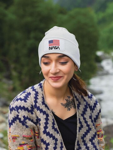Youth Designz Mütze 'NASA USA'‌‌‌‌‌‌‌‌ in Weiß