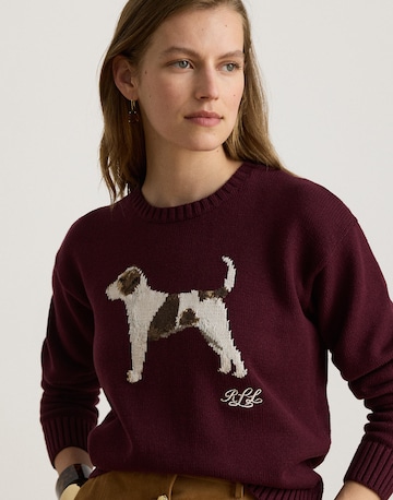 Pull-over Lauren Ralph Lauren en rouge