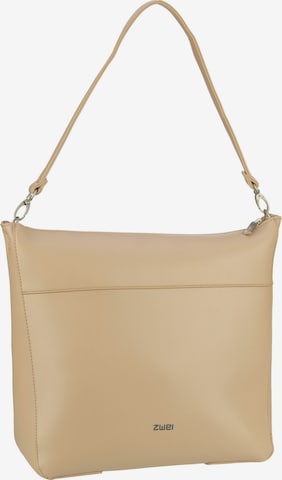 ZWEI Schultertasche 'Mademoiselle' in Beige: predná strana