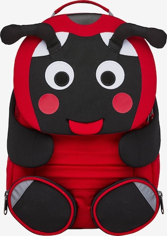 Affenzahn Backpack 'Großer Freund' in Red: front