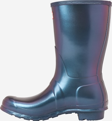 HUNTER Gummistiefel in Blau