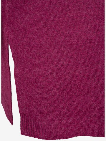 Zizzi Pullover 'Sunny' in Pink
