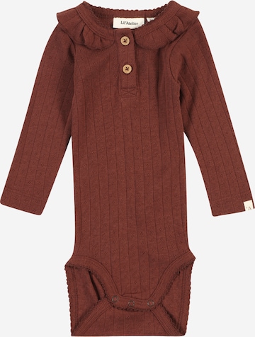 Lil ' Atelier Kids Rompertje/body 'RACHEL' in Rood: voorkant