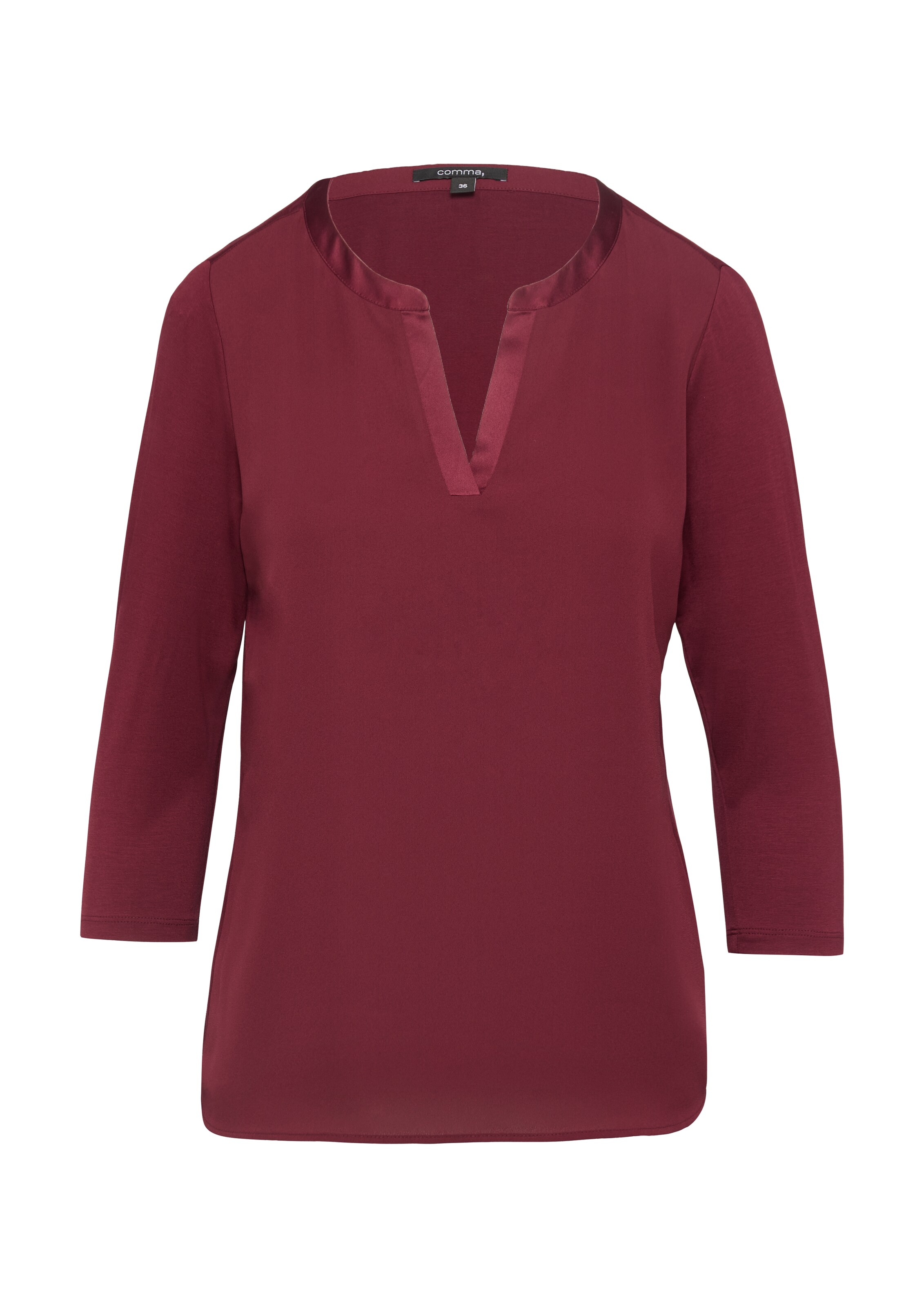 COMMA Shirt in Red: front