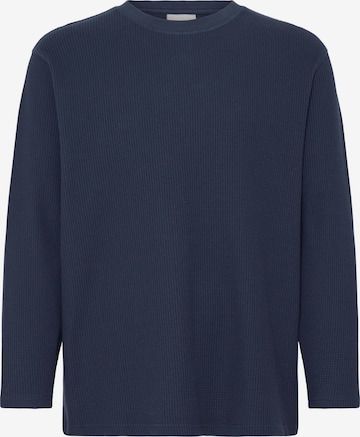 !Solid - Sudadera 'SDDanton Waffle' en azul: frente