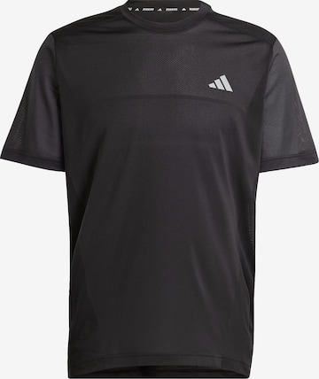 ADIDAS PERFORMANCE Functioneel shirt 'Ultimate Engineered' in Zwart: voorkant