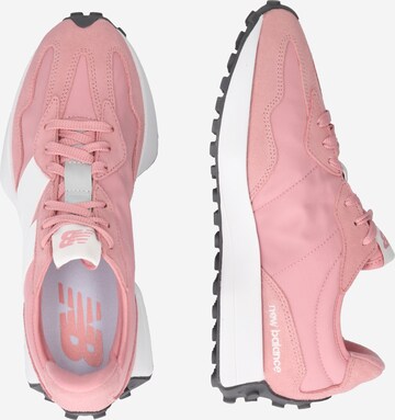 Baskets basses '327' new balance en rose