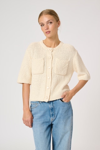 My Essential Wardrobe Cardigan i hvid: forside
