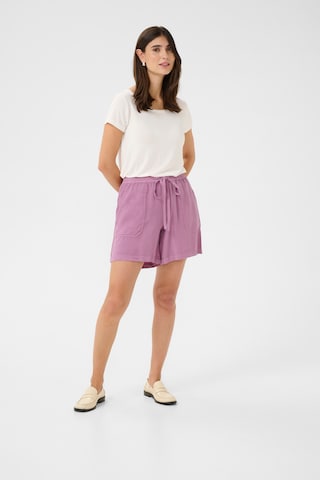 Regular Pantalon 'Clarina ' CULTURE en rose