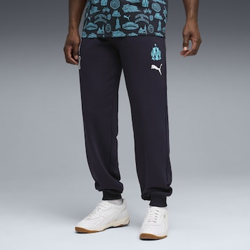 PUMA Tapered Sports trousers in Blue: front