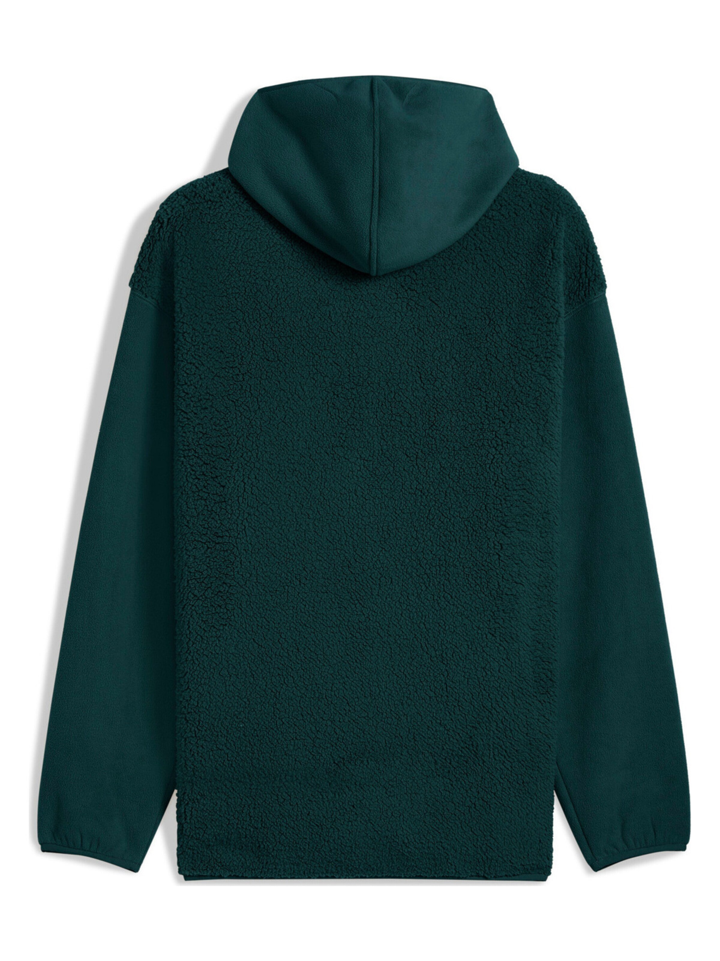 PUMA Sweatjacke 'Ess Elevated Relaxed'‌‌‌‌‌‌‌‌‌ in Grün