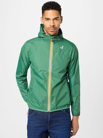 K-Way Weatherproof jacket 'CLAUDE 3.0' in Green: front
