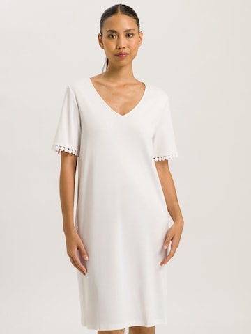 Hanro Nightgown ' Rosa ' in White: front