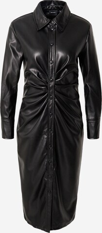 VERO MODA Платье-рубашка 'Solanora' в Черный: спереди
