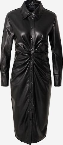 Robe-chemise 'Solanora' VERO MODA en noir : devant