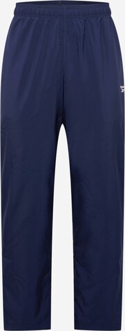 Regular Pantalon de sport Reebok en bleu : devant