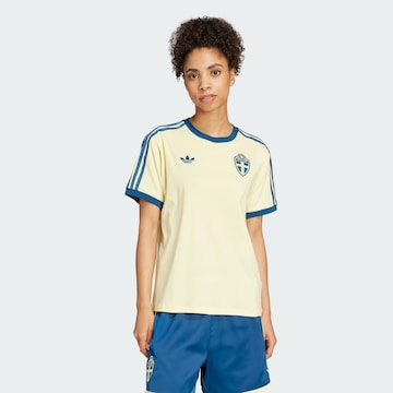 ADIDAS ORIGINALS Shirt 'Schweden' in Geel: voorkant