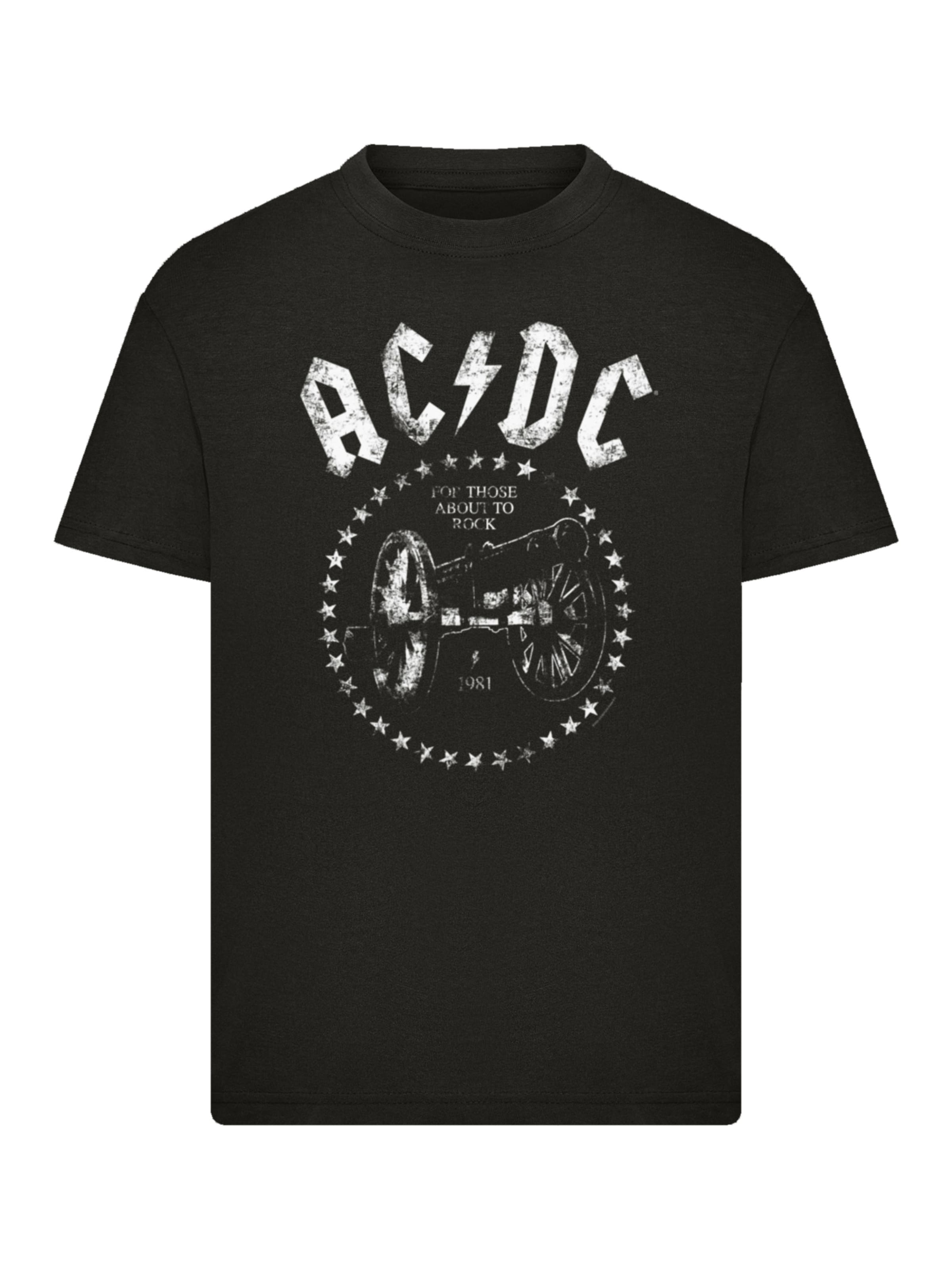 F4NT4STIC Shirt in Zwart: voorkant