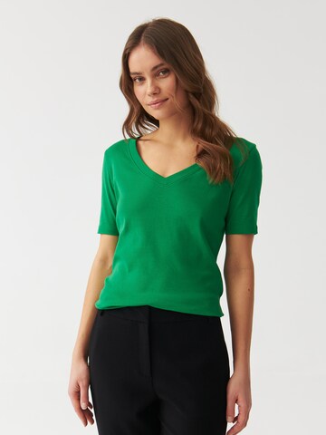 TATUUM Shirt 'NOTA' in Green: front