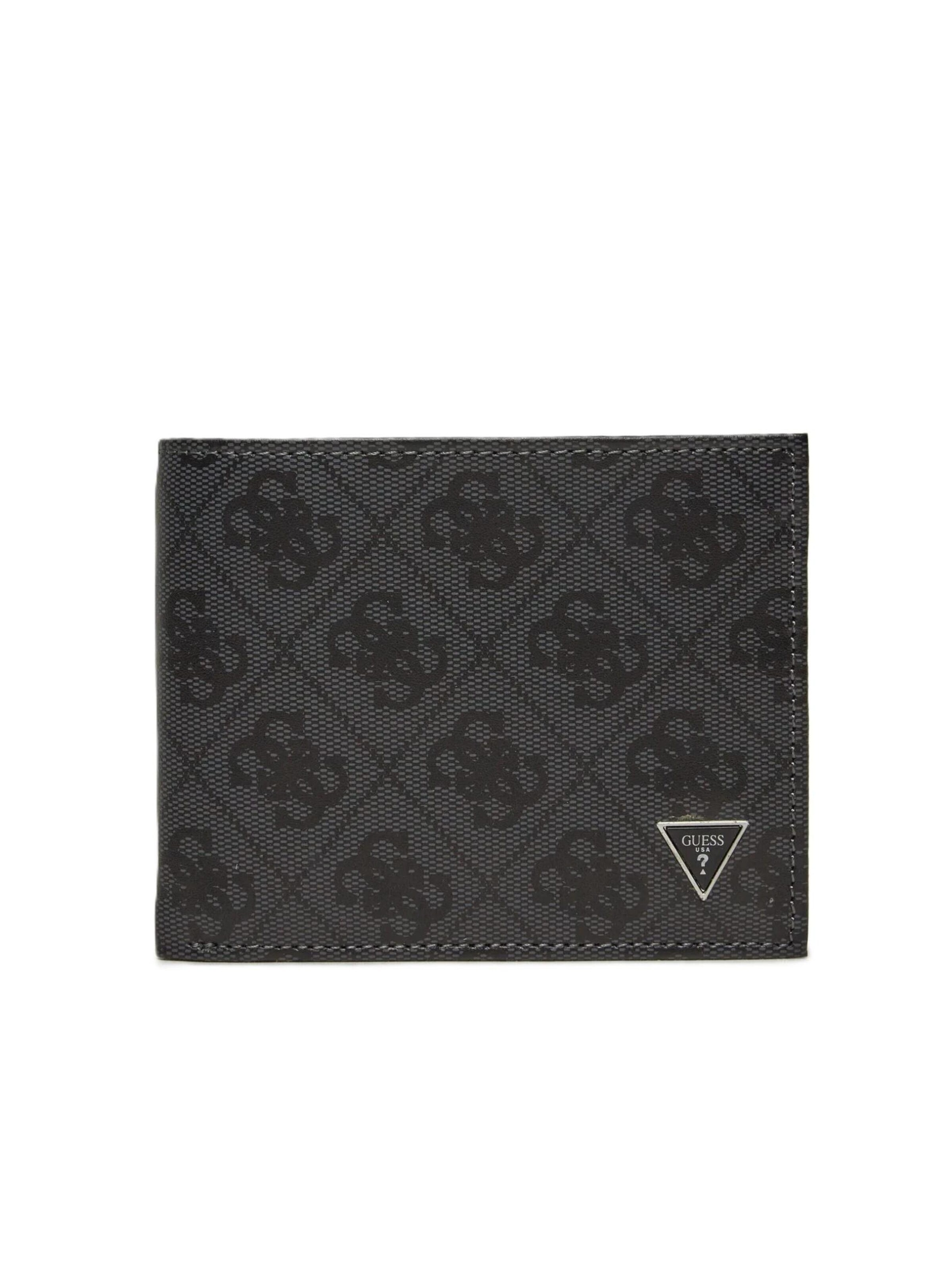 GUESS Wallet 'SMVELELEA20' in Black: front
